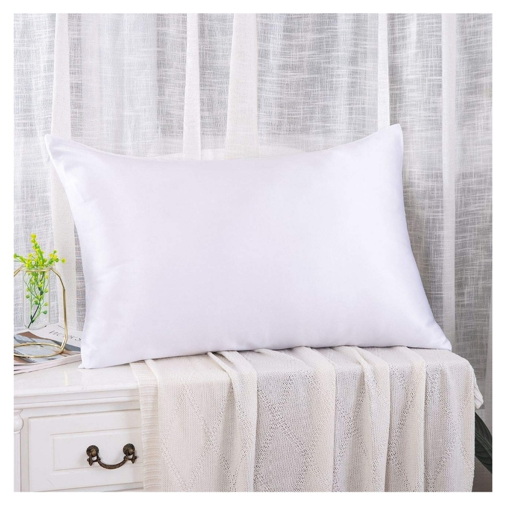 Luxury 100% silk pillowcase Ivory